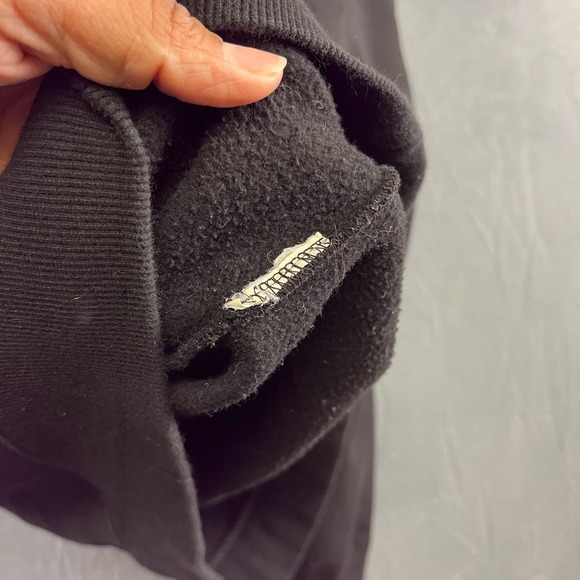 Vintage Cross Colors x Tupac 90's Hip Hop Black Crewneck Sweatshirt Large - Picture 8 of 11